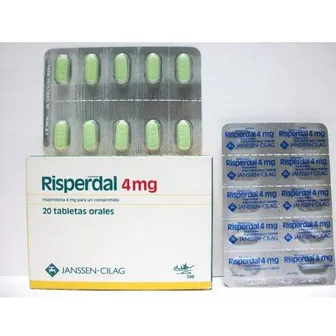 RISPERDAL  4  MG  20 TAB