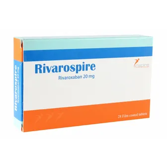 Rivarospire Anticoagulant 20mg | 28 Tabs