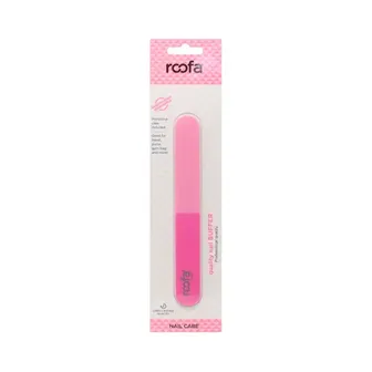 Roofa | Pink Nail Filer & Buffer