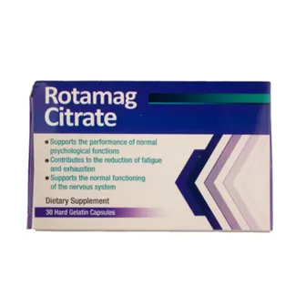 Rotamag Citrate Dietary Supplement | 30 Caps