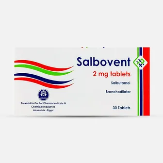 Salbovent | Bronchoconstriction 2mg | 30 Tabs