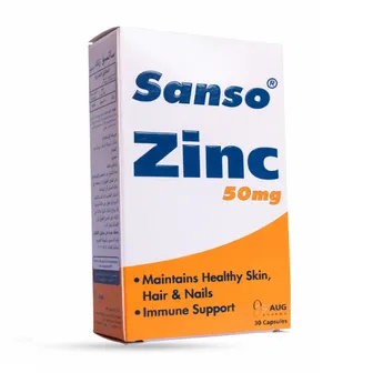Sanso Zinc 50mg | 30 Cap