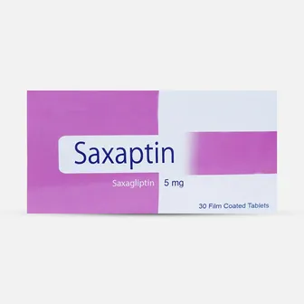 Saxaptin | Type 2 Diabetes Treatment 5mg | 30 Tabs