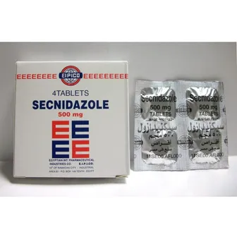 Secnidazole | Antiprotozoal | 500 mg | 4 tab
