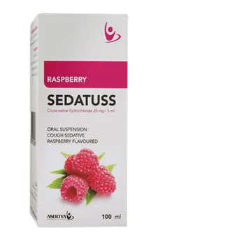 Sedatuss | 20Mg/5Ml Raspberry Flavored Suspension | 100Ml
