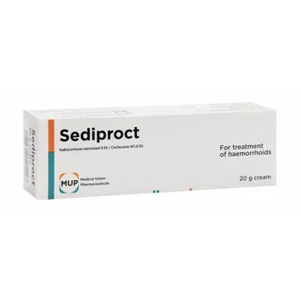 Sediproct Cream for Treatment of Haemorrhoids | 20gm