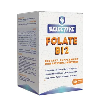 Selective Folate B12 | 30 Tabs