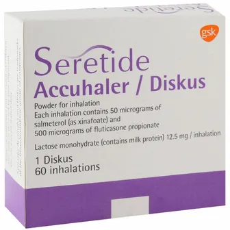 Seretide | 50\500 Mcg | 60Doses