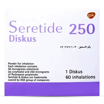 Seretide | 250Mcg Diskus | 60Pcs
