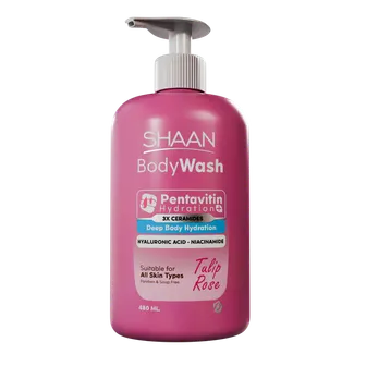 Shaan | Tulip Rose Hydrating Body Wash | 480ml