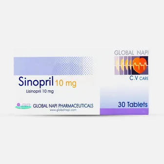 Sinopril | High Blood Pressure 10mg | 30 Tabs