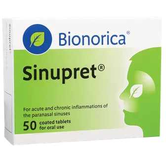 Sinupret Sinusitis Relief | 50 Tabs