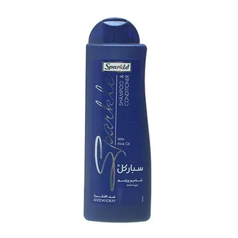 Sparkle | Natural Mink Oil Shampoo and Conditioner Antidandruff | 400ml
