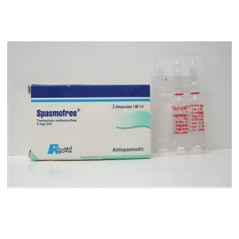Spasmofree | 5 mg/2 ml | 3 ampoules | To Treat Stomach Cramps