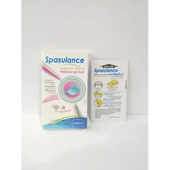 Spasulance | Films to treat flatulence and reduce gas |20 oral film