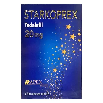 Starkoprex to Treat Erectile Dysfunction 20mg | 4 Tabs