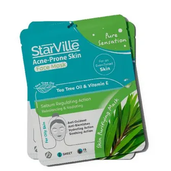 Starville | Acne-Prone Skin Face Mask | 1 Sachet