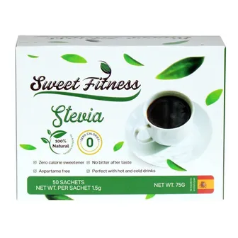 Stevia | Sweet Fitness | 50 Sachets