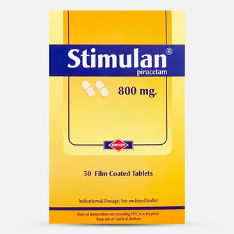 Stimulan | Cerebral Insufficiency 800gm | 30 Tabs
