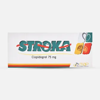 Stroka Anti Blood Clot 75mg | 30 Tabs