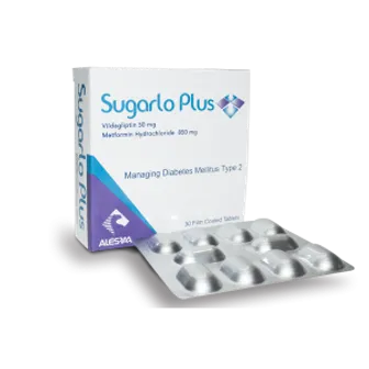 Sugarlo Plus | For the Treatment of Type 2 Diabetes | 50/850 mg | 30 Tab