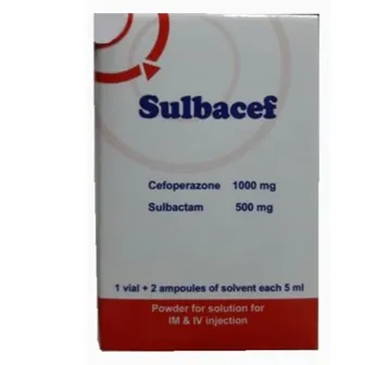 Sulbacef | Anti-Bacterial | 1000 mg + 500 mg | 1 Vial