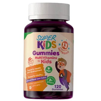 Superkids | Gummies Chewable Multivitamins | 120 gummi