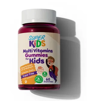 Superkids | Gummies Chewable Multivitamins | 60 gummi