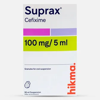 SUPRAX 100 MG 30 ML SUSP