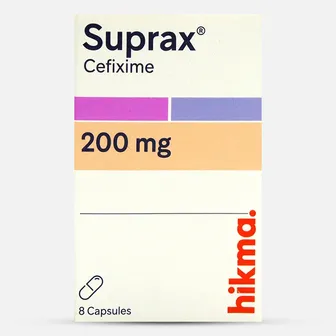 Suprax | Antibiotic 200mg | 8 Caps