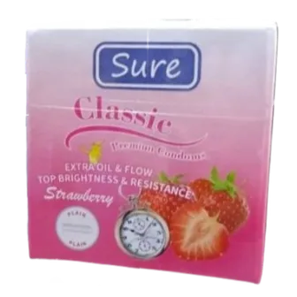 Sure | Classic Condoms | 3 Pcs