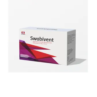 Swabivent 500 / 2.5mg | 20 Amps