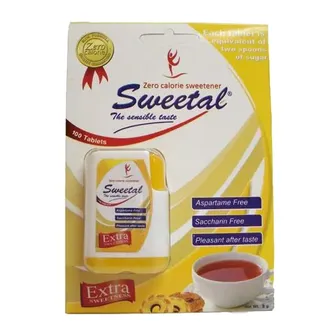 Sweetal Diet Sugar | 100 Tabs