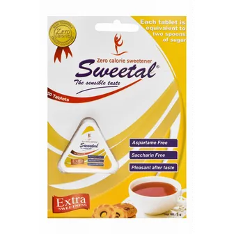 Sweetal Diet Sugar | 50 Tabs