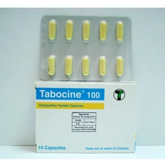 Tabocine Antibacterial 100mg | 10 Caps