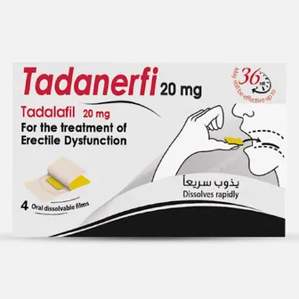 Tadanerfi 20mg | 4 Films