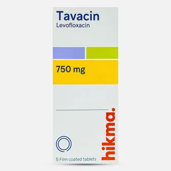 Tavacin Antibiotic 750mg | 5 Tabs