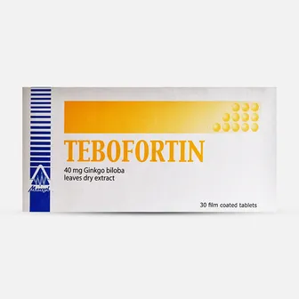 Tebofortin To Improve Blood Circulation 40mg | 30 Tabs