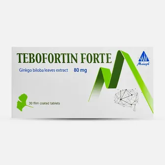 Tebofortin Forte To Improve Blood Circulation 80mg | 30 Tabs