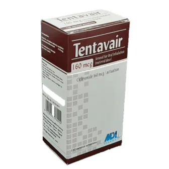 Tentavair | 160mcg/actuation inhaler | 120Doses