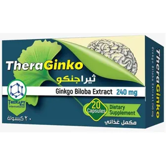 Theraginko Dietary Supplement 240mg | 20 Caps