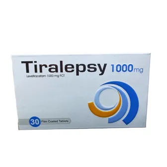 Tiralepsy | Treatment of Epileptic Seizures | 1000mg | 30Tabs