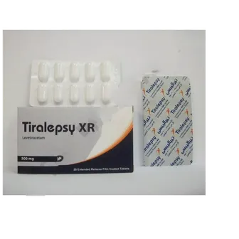 Tiralepsy XR 500mg | 20 Tabs