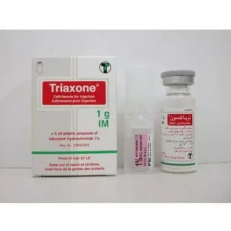Triaxone | 1gm I.M. | 1Vial