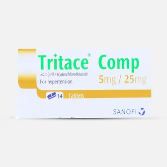 Tritace Comp High Pressure 5/25mg | 14 Tabs