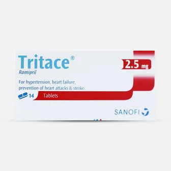 Tritace High Blood Pressure 2.5mg | 14 Tabs