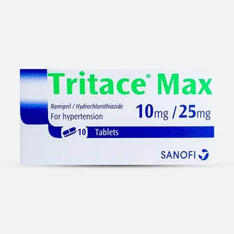 Tritace Max High Pressure 10/25mg | 10 Tabs