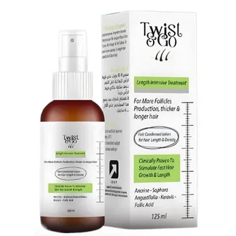 Twist & Go | Length Intensive Treatment Lotion , For Thicker & Longer Hair | 125ml