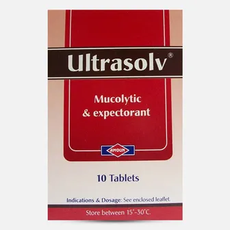 Ultrasolv | Expectorant | 10 Tabs