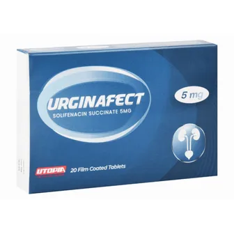 Urginafect | Involuntary Urination | 5mg | 20 Tabs